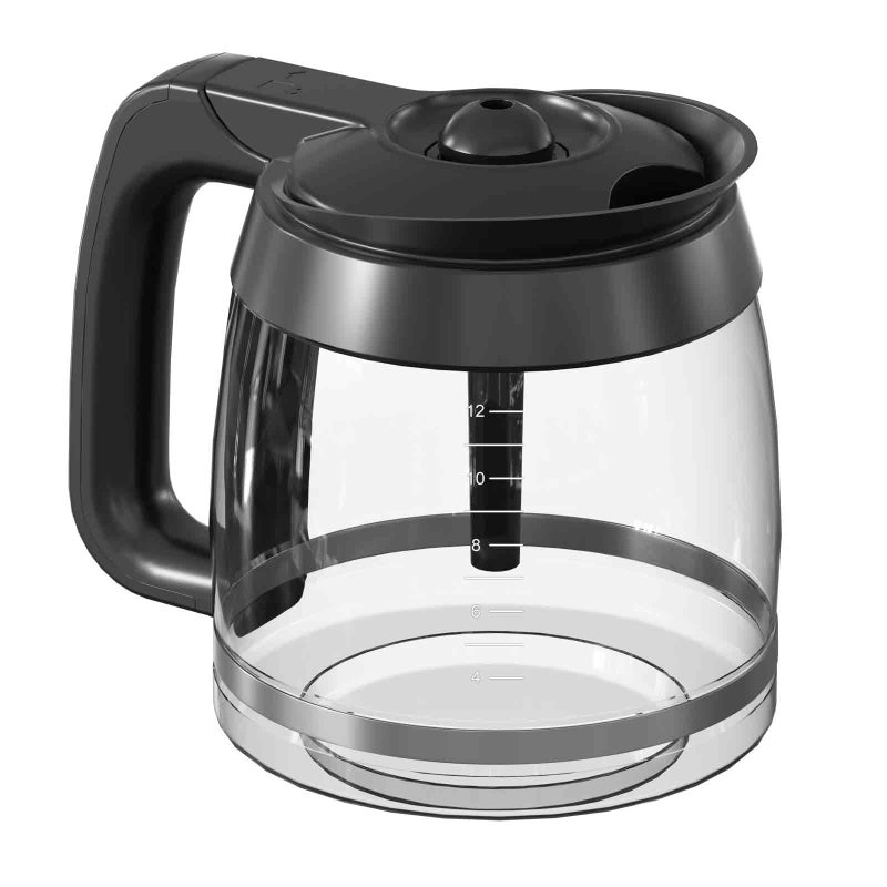 GVANIAMY 12-Cup Coffee Pot Replacement Carafe Compatible With Ninja Coffee Brewer Maker Models Ce251 Ce201 Ce201C Ce200 Ce200C Model# Xglslid200 - Image 1
